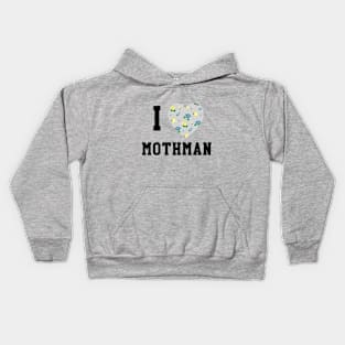 I Heart Mothman Kids Hoodie